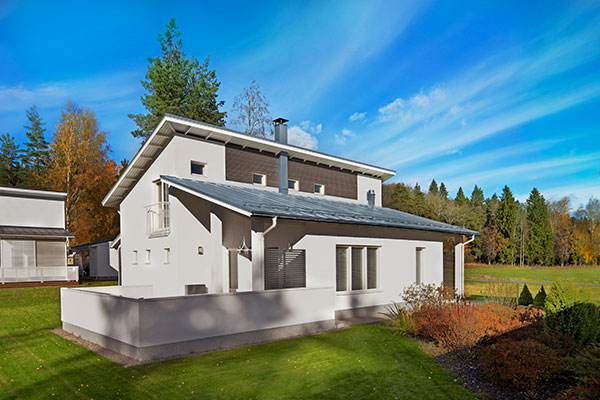 天溝落水系統別墅安裝案例